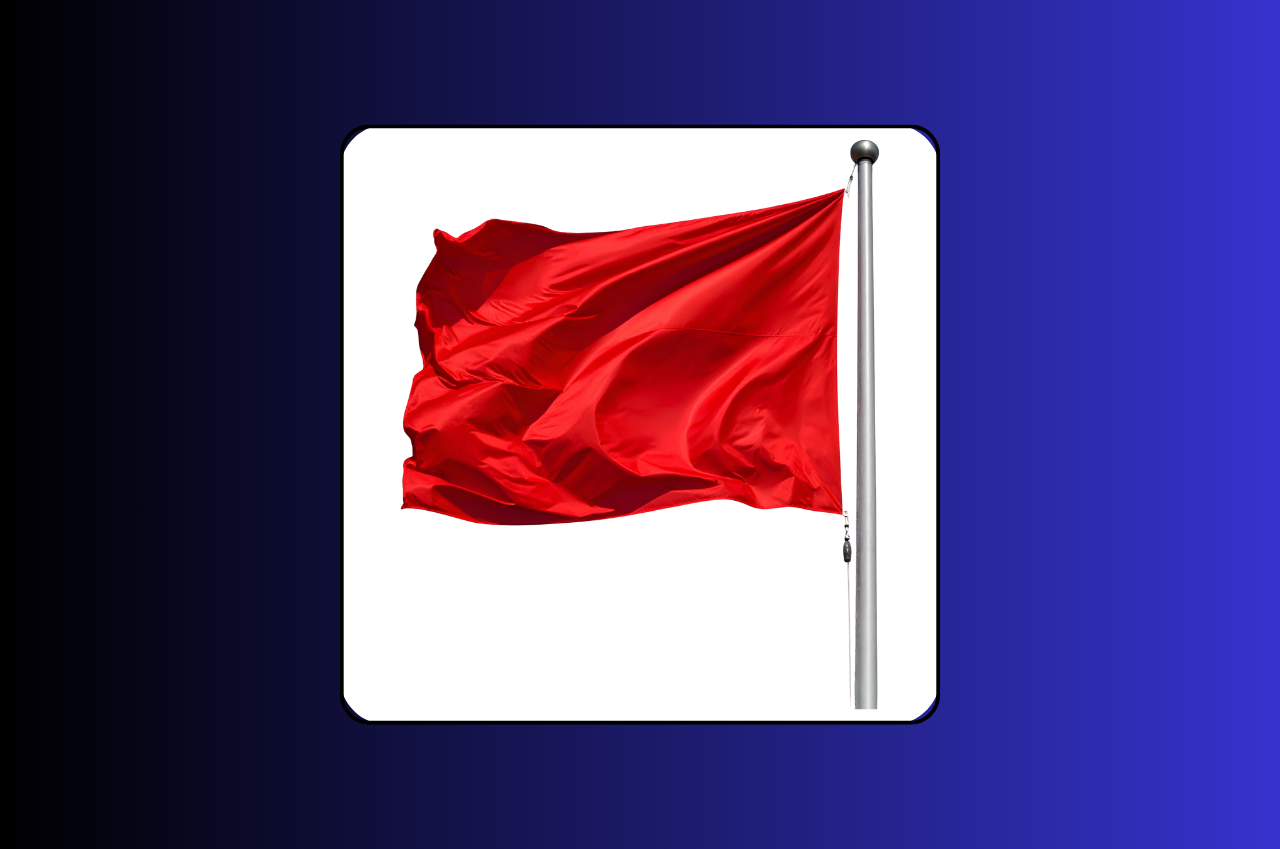11 signs you're interviewing a red flag candidate