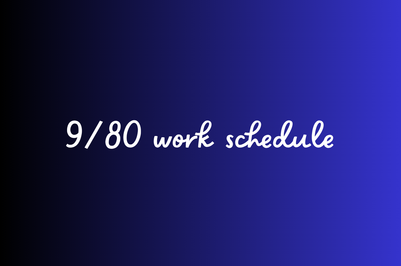 9/80 work schedule: Is it worth it?