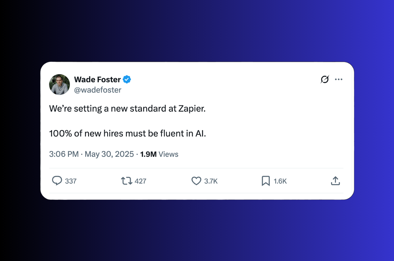 How to hire for AI fluency (and what Zapier's rubric gets right)